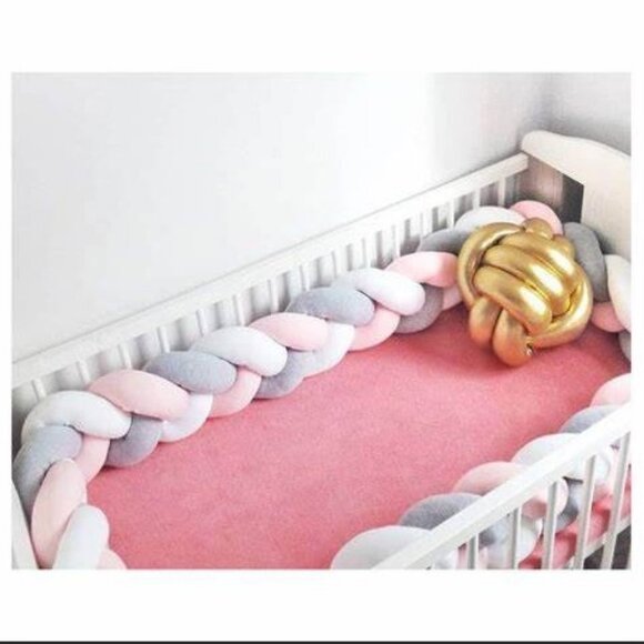 New Decorative Tri-Color Braided Pillow Super Soft - Picture 4 of 4